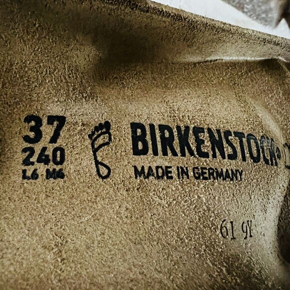 BIRKENSTOCK Gizeh Gold Birko-Flor Slide Slippers - 37 EU - Picture 4 of 11